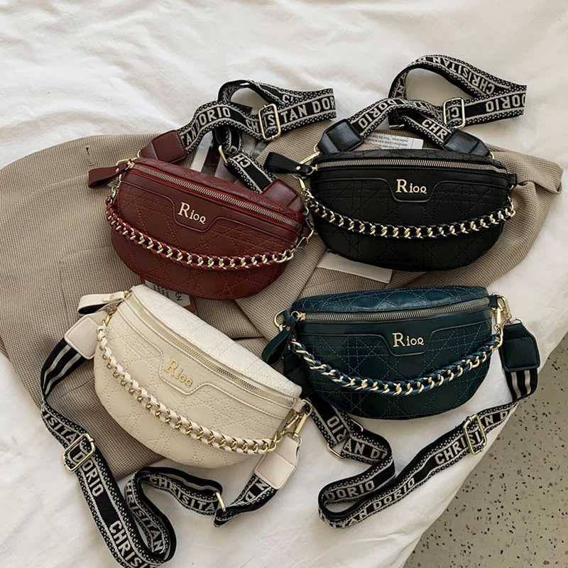 

For women luxury chest bag clucth purse shoulder crossbody bags fashion waist chain bag wallet clutch bag Designer Fanny Pack