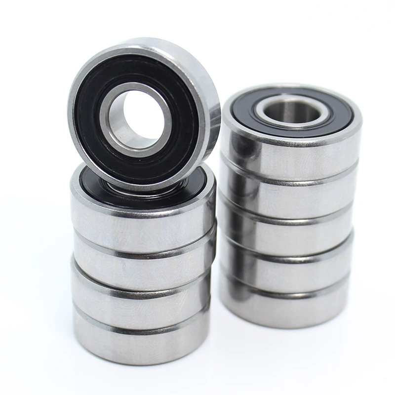 

6001-2RS Bearing ABEC-5 (10PCS) 12x28x8 mm Sealed Deep Groove 6001 2RS Ball Bearings 6001RS 180101 RS