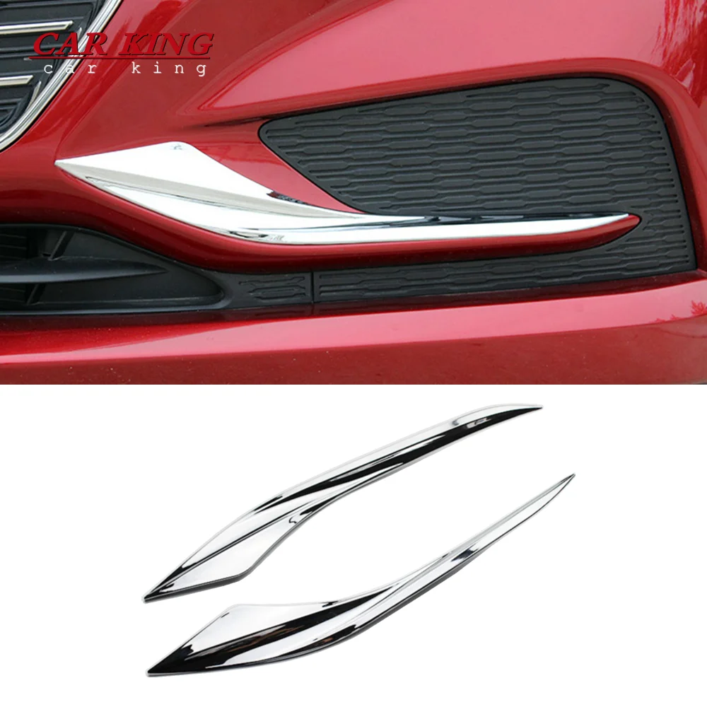 

Для Chevrolet Cruze 2016 2017 2018 автомобильные хромированные аксессуары из АБС-пластика Стайлинг автомобильный передний противотуманный Абажур проти...