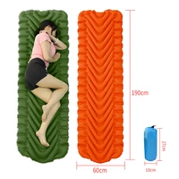 outdoor inflatable air bed cushion sleeping pad waterproof air mattress portable nylon inflatable mattress camping sofa
