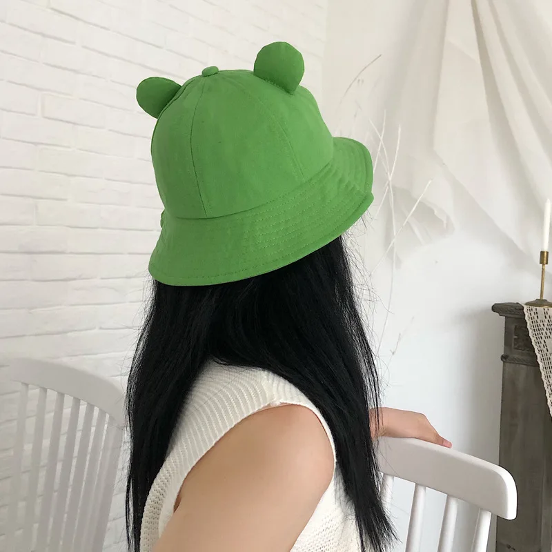 Шляпа женская с вышивкой улыбающегося лица милая Панама от солнца школьный