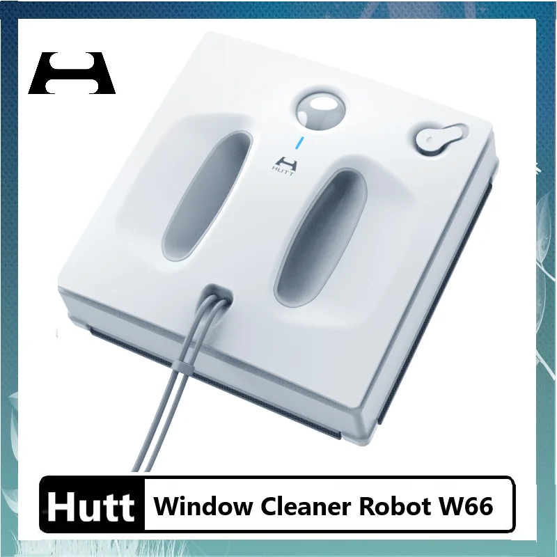 

Hutt Smart Variable Frequency Window Cleaner Robot W66 150ml Automatic Water Spray Voice Broadcast 2600Pa Suction Route plan