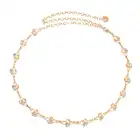 Женский пояс-цепочка со стразами-1 Размер подходит всем