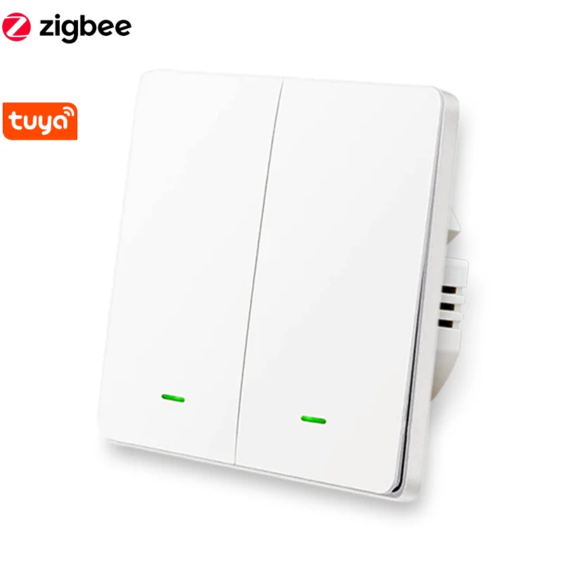 Настенный смарт светильник ZigBee 1/2/3 Gang Tuya 86 датчиков панель с Google Home