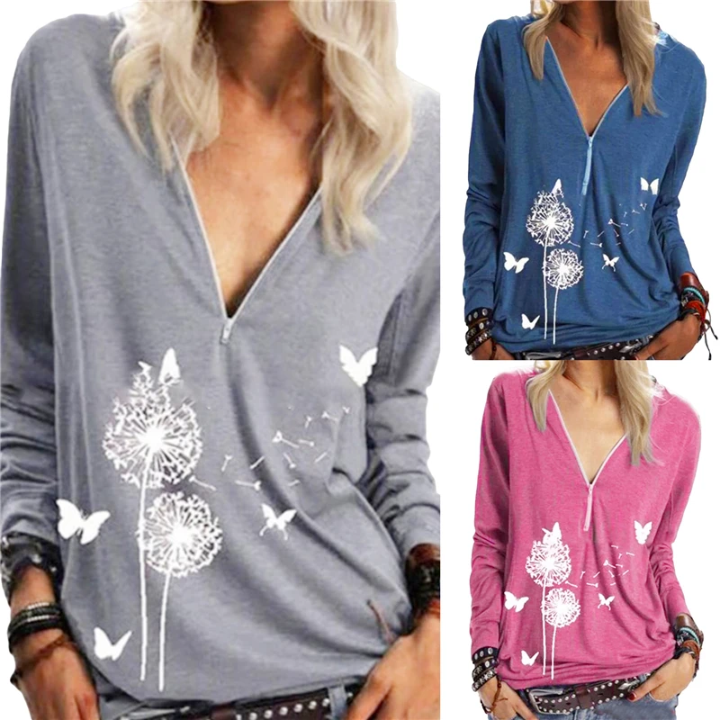 

По сравнению с Размеры d Женская футболка размера плюс с принтом женские футболки с длинным рукавом и v-образным вырезом, пуловер, топы, женск...