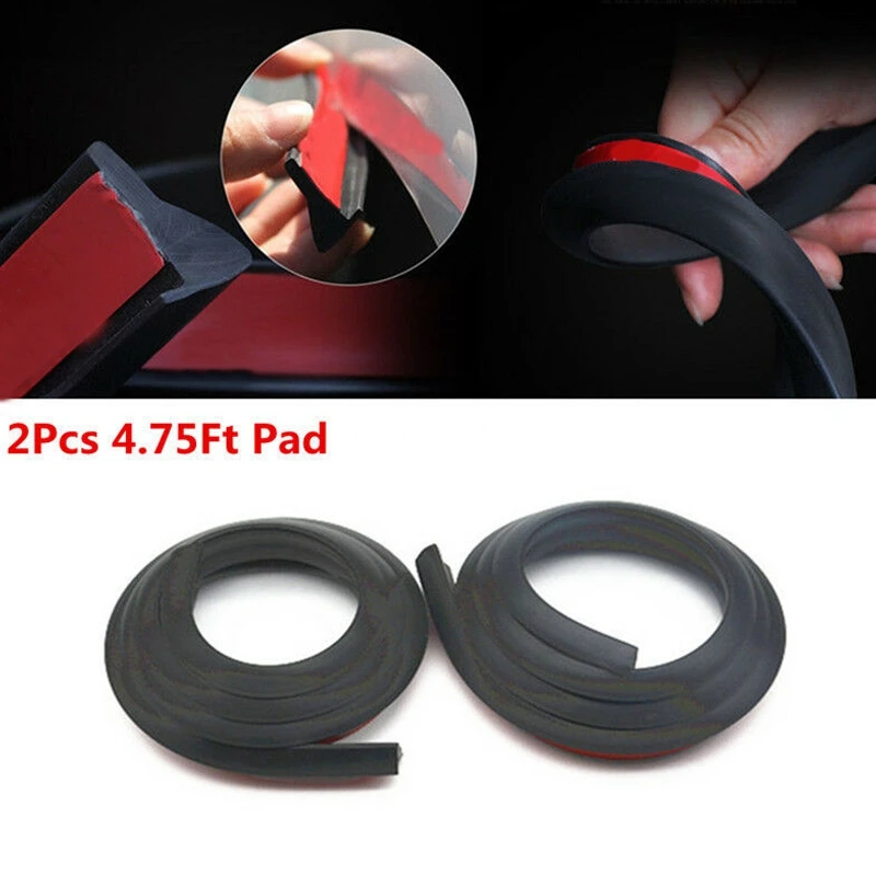 Универсальный удлинитель крыла автомобильного колеса 2x1 5 м резиновый молдинг