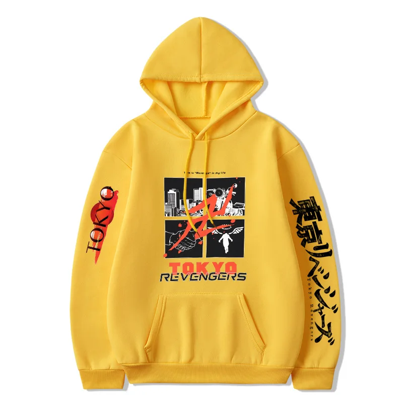 Новинка 6 цветов толстовки с капюшоном для косплея из аниме Мстители Токио Sano Manjiro