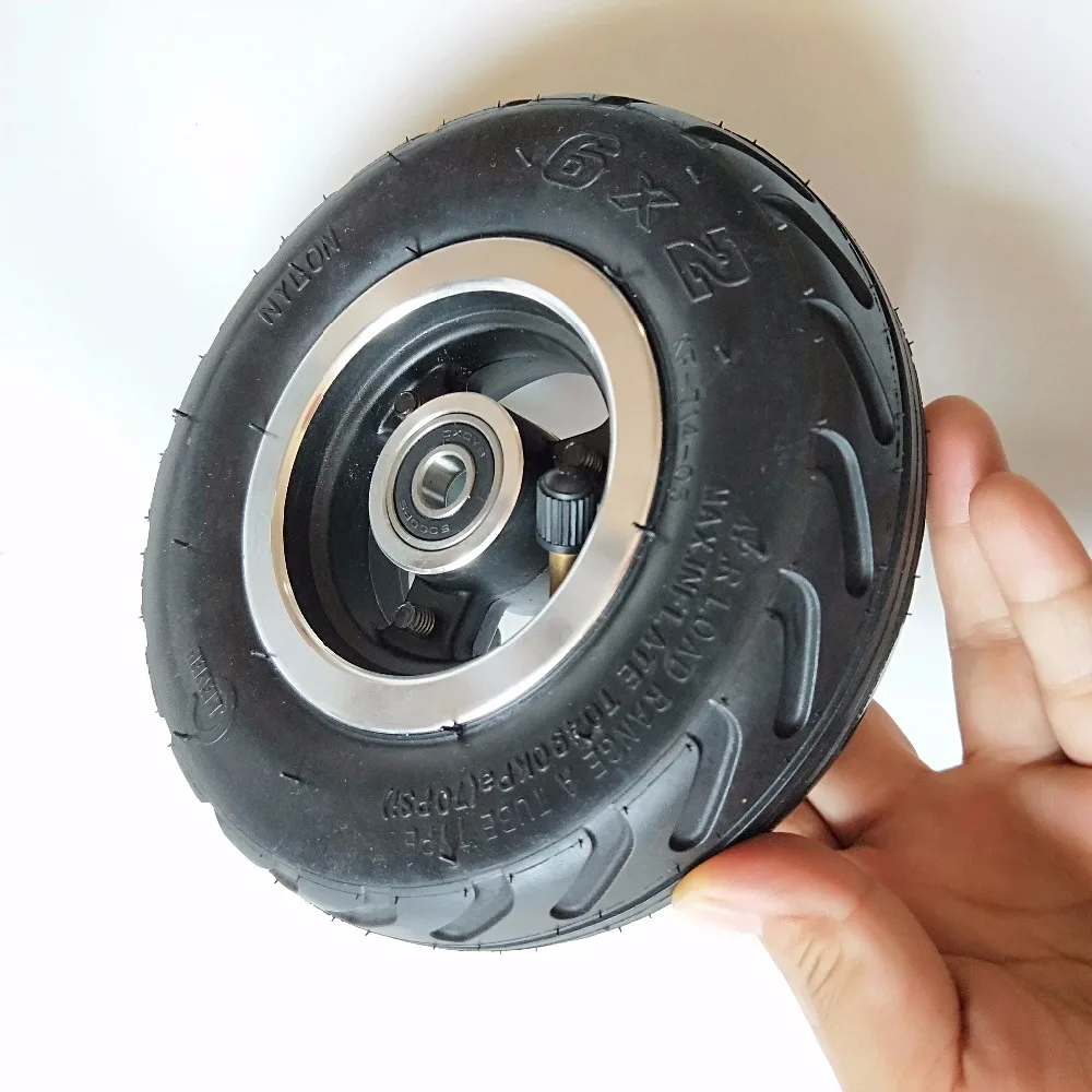 10 комплектов 6 дюймов 6X2 колеса комплект шин внутренняя трубка Электрический