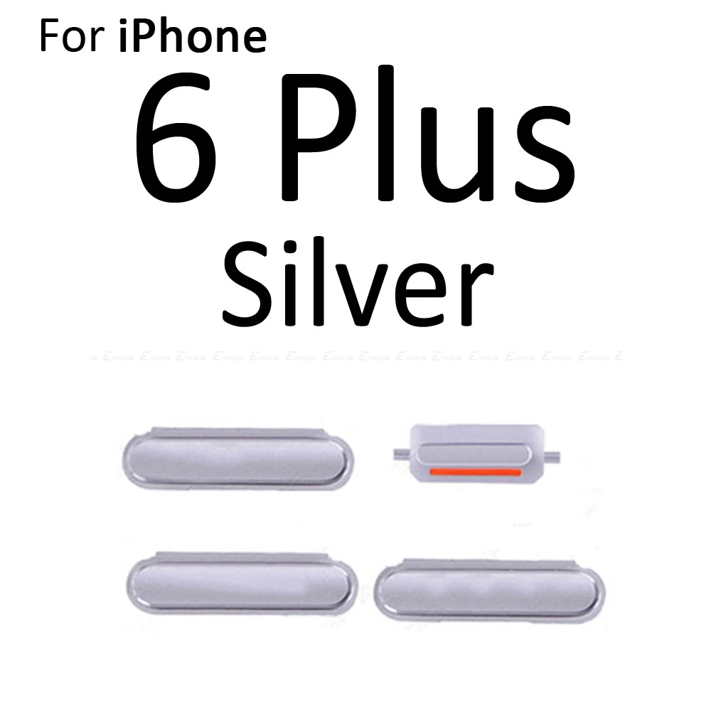 

Power On Off Mute Switch Volume Button Full Sets Key For iPhone 6 6S Plus Repair Parts