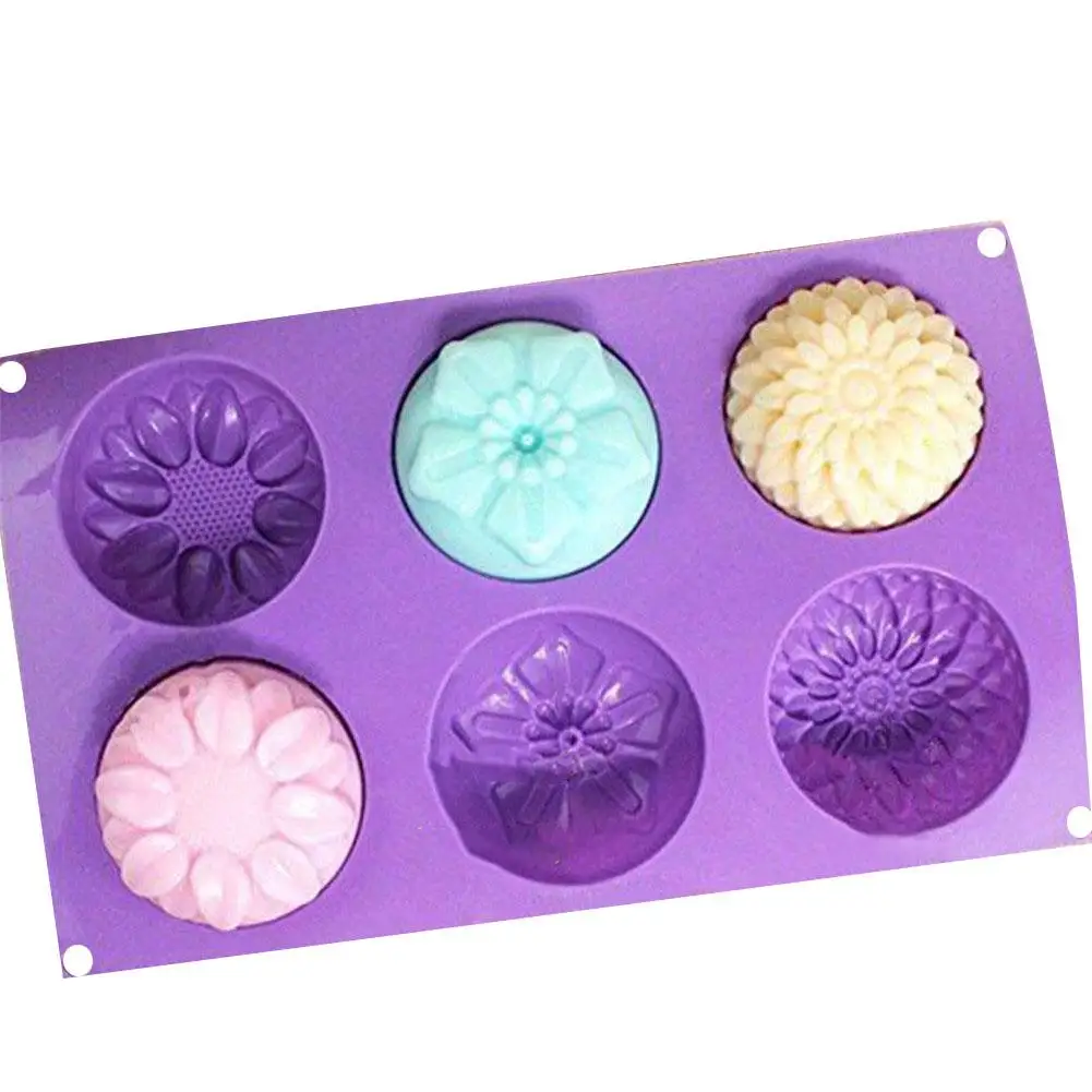 6 отверстий принадлежности для изготовления мыла цветок маргаритки сделай сам