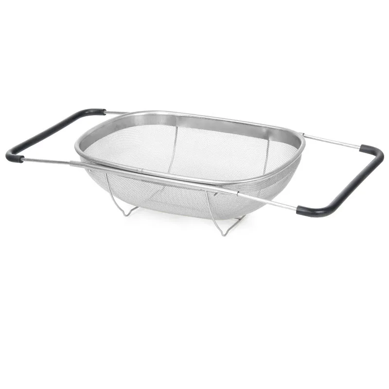 Корзина для слива из нержавеющей стали складная корзина Бытовая выдвижная