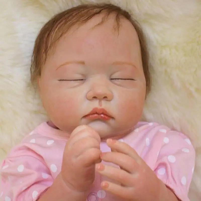 Силиконовая кукла реборн NPK 55 см имитация малыша куклы игрушки|Куклы| |
