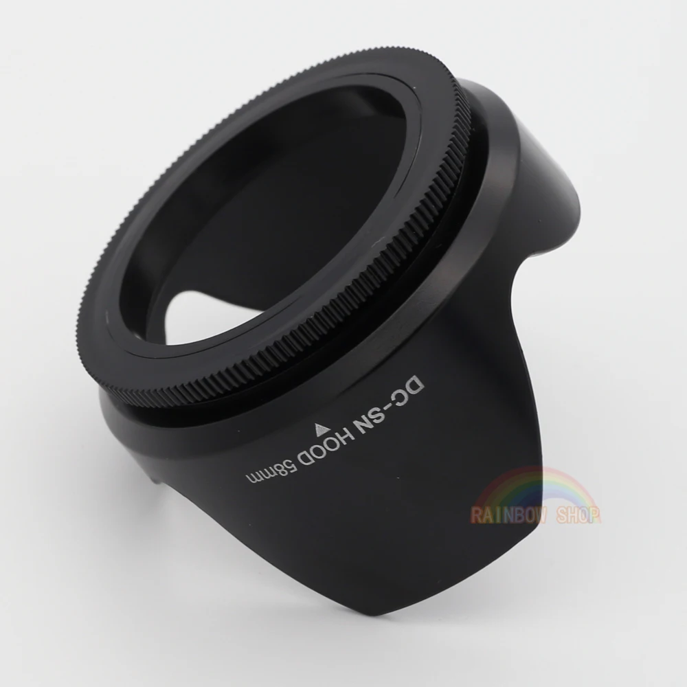 DC 58 мм бленда объектива Калибр Цветок камера объектив протектор II для всех камер