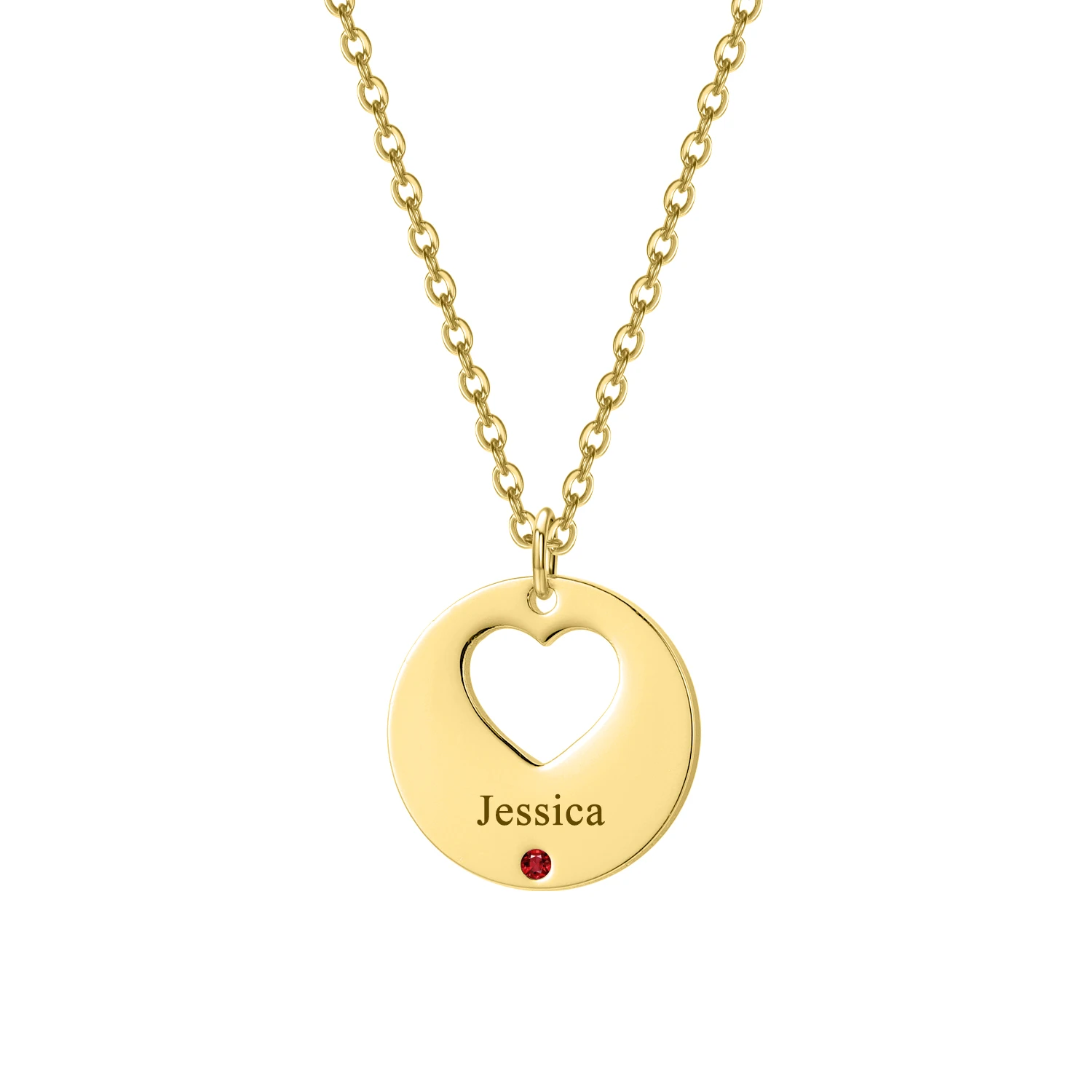 925 Sterling Silver Custom Name Personalized Birthstone Necklace MYDIY Naamketting Charms for Jewelry Initial Necklace ожерелье