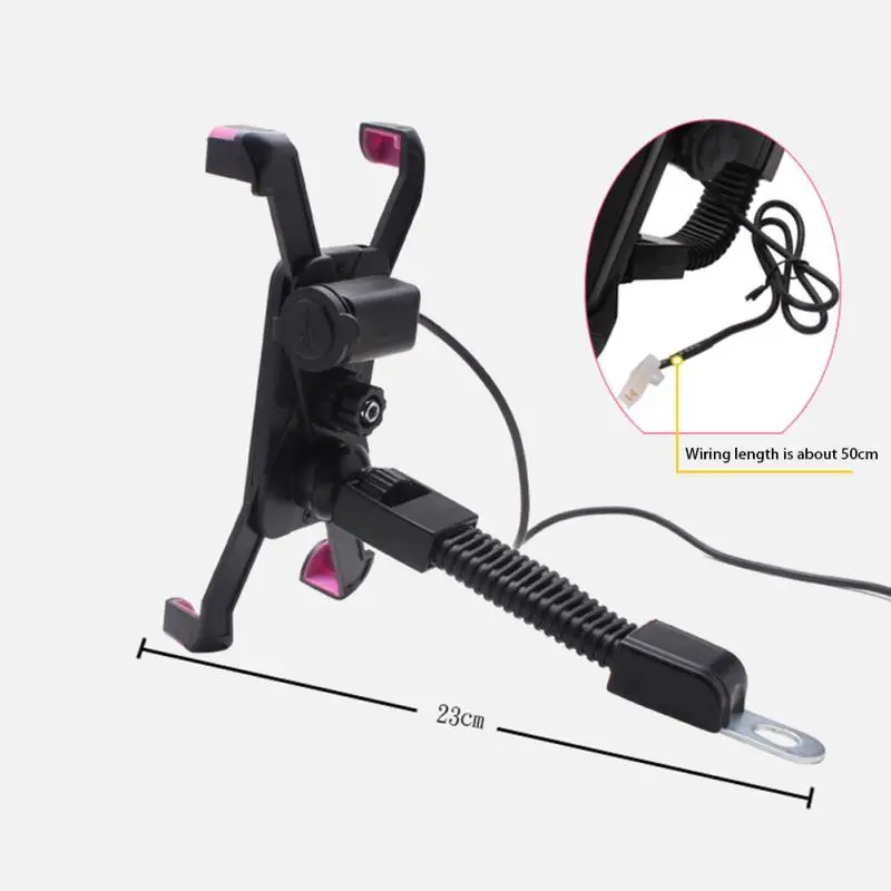 Адаптер 12В до 5В для быстрой зарядки мотоцикла электробайка автомобиля держателя