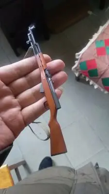 Модель солдата 1/6 года цельнометаллическая разборная полуавтоматическая