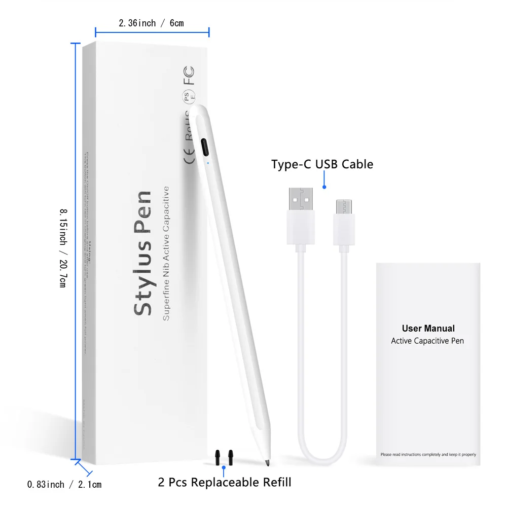 Стилус для Apple Pencil 2 стилус iPad Pro 11 12 9 7 2018 Air 3 10 2019 Mini 5 карандаш ручка рисования без