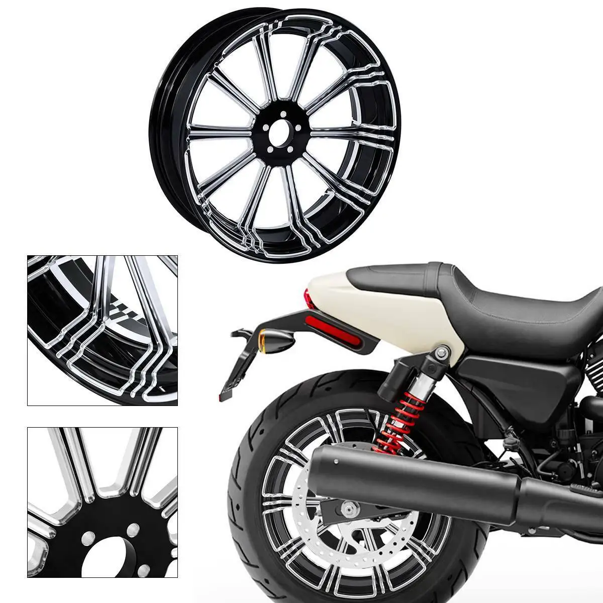 Задний колесный обод для мотоцикла 18x5 5 дюйма Harley Touring Road King Street Electra Glide FLTR FLHT FLHR FLHX