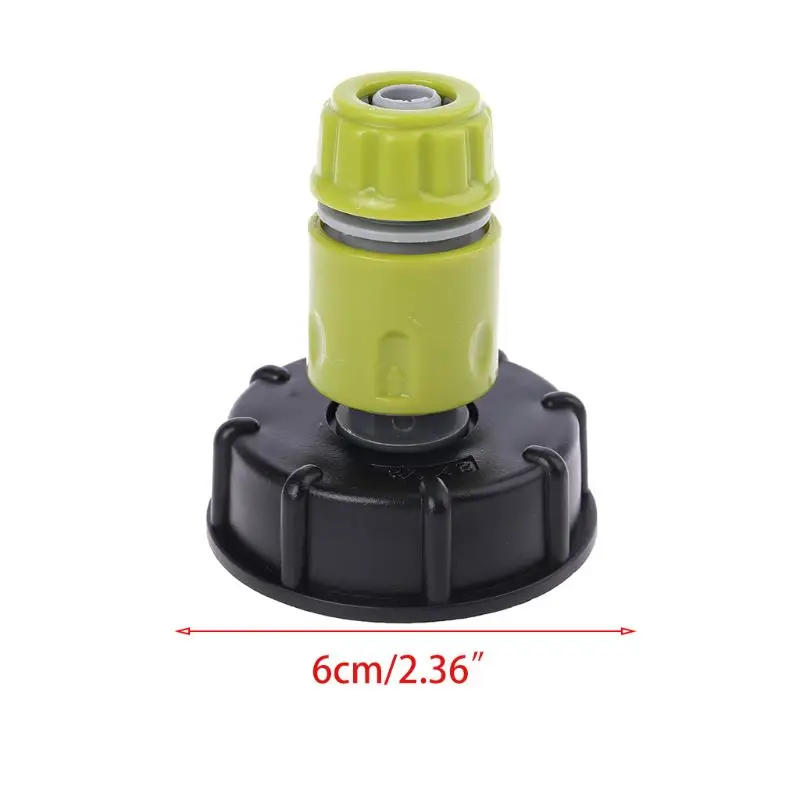 

S60X6 Parts Tap Easy Use IBC TANK Adapter Accessories Snap-on 1/2\" Outlet Tank Connection Garden