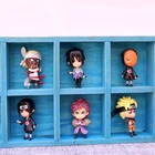 6 шт.компл. Аниме Сакура Какаси Саске Узумаки Гаара ПВХ фигурка модель игрушки детские игрушки Рождественские новогодние подарки