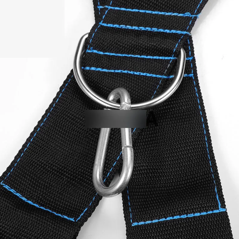 

Fitness Resistance Black And Blue Running Band Sled Car Strap Equipment Rally Strength Physical Fitness Training