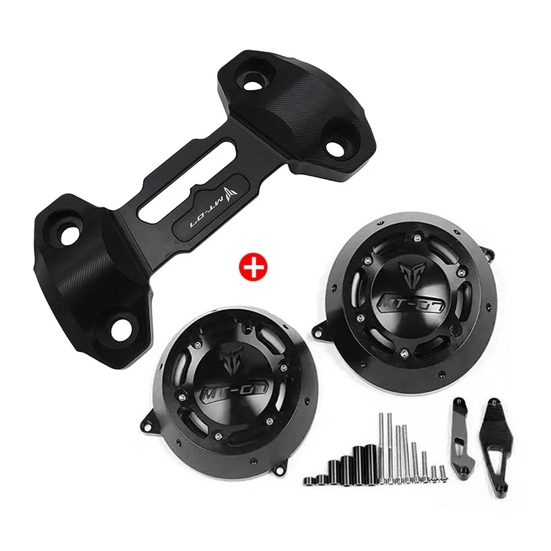 Чехол для двигателя мотоцикла защита YAMAHA MT 07 FZ 2014 2020 SEMSPEED руль зажим стояк
