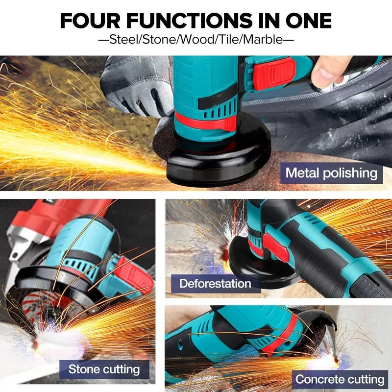 Угловая шлифовальная машина 500 Вт 12 В|Точильные камни| |