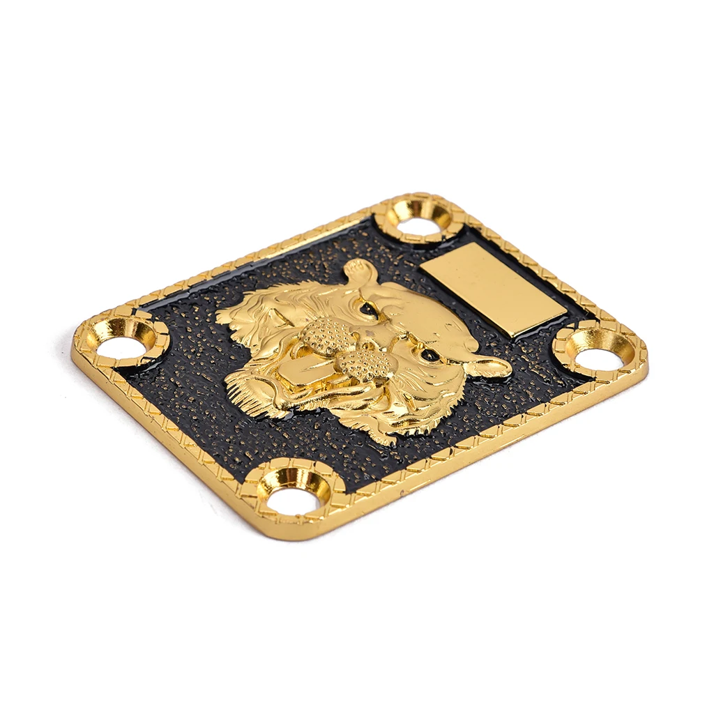 

1 Set Electric Guitar Replacement Neck Plate W/ Screws Gasket Easy to Use