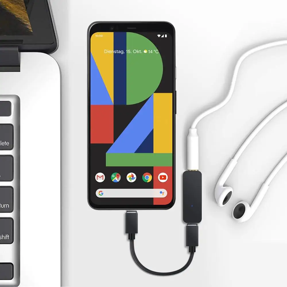 Портативный усилитель для наушников LiNKFOR 192 кГц USB C DAC Type до 3 5 мм смартфонов Android