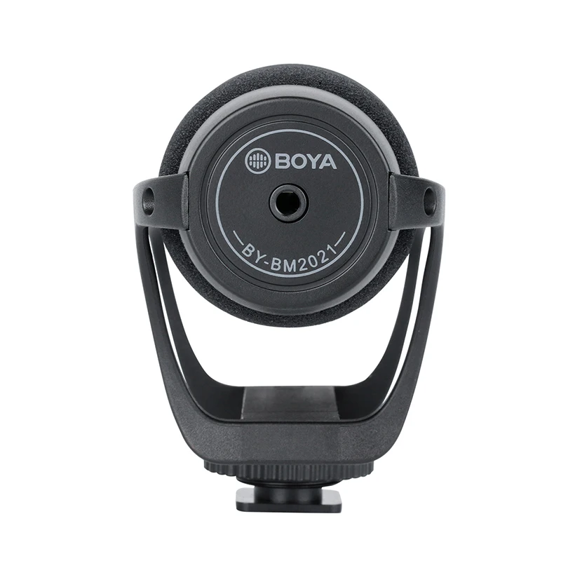 Супер кардиоидный видеомикрофон BOYA для DSLR камеры Canon Nikon Sony Panasonic