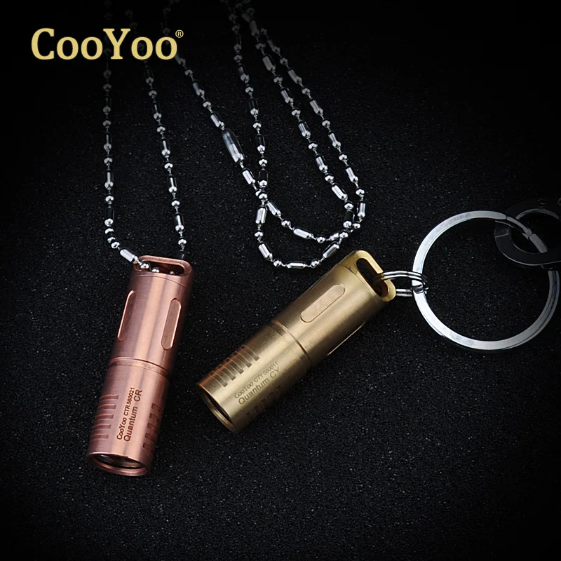Светодиодный мини-фонарик CooYoo Quantum перезаряжаемый бликовый карманный фонарик с