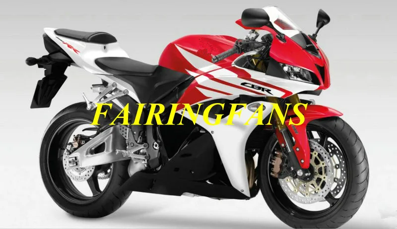 Набор обтекателей инъекций для HONDA CBR600RR F5 07 08 CBR 600 RR 600RR CBR600 2007 2008 красные белые