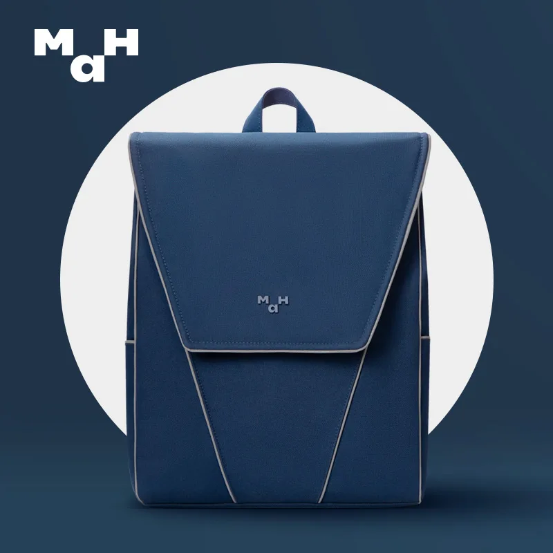 [3M series] MAH Joint Reflective Schoolbag Women College Students Commuter Backpack Business Laptop Backpack