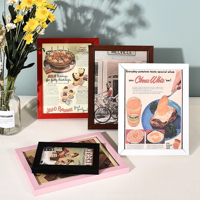 Декоративная подставка рамка деревянные рамки для фотографий прихожей Спальня