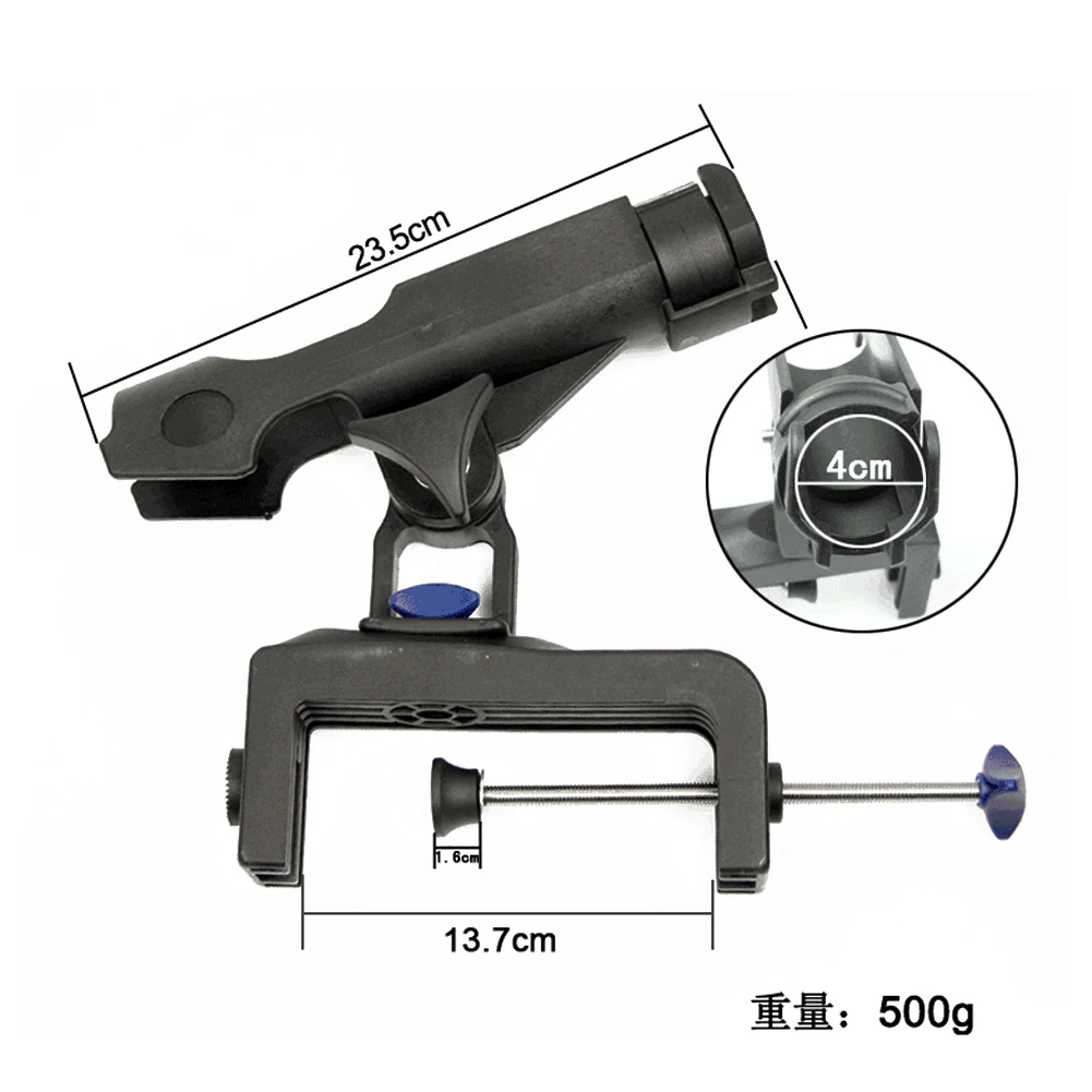 

Fishing Rod Stands Adjustable Raft Fishing Tool Rod Rack Holder Fish Pole Fixed Mount Bracket Fishing Tackle Accessories