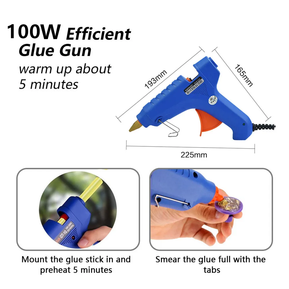 

NEW AUTO CAR BODY RESTORE TOOL PAINTLESS DENT REPAIR TOOLS PULLER GOLD DENT LIFTER PULLER TABS RED GLUE STICKS