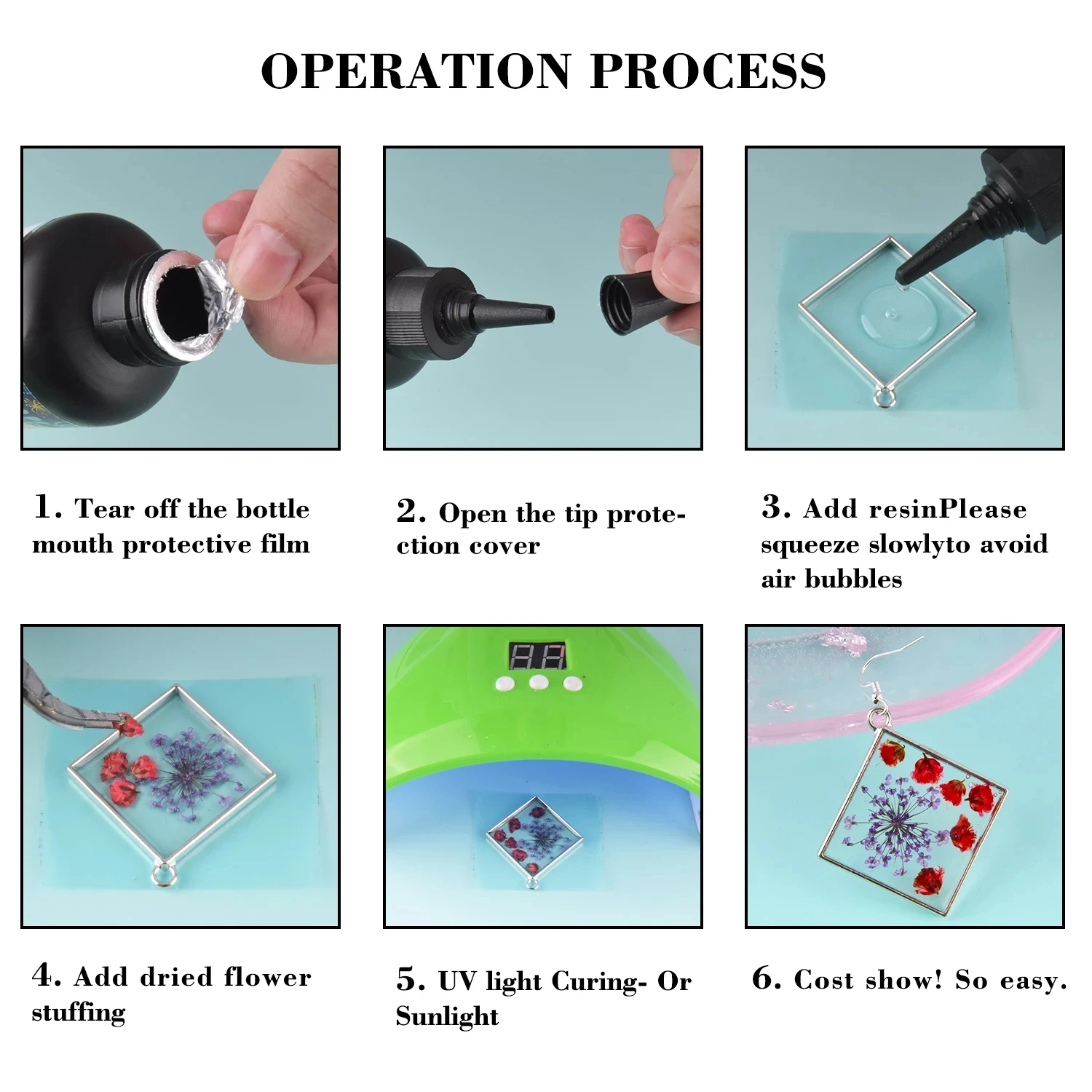 Полимерный клей для украшений сделай сам твердый УФ-полимер самостоятельного