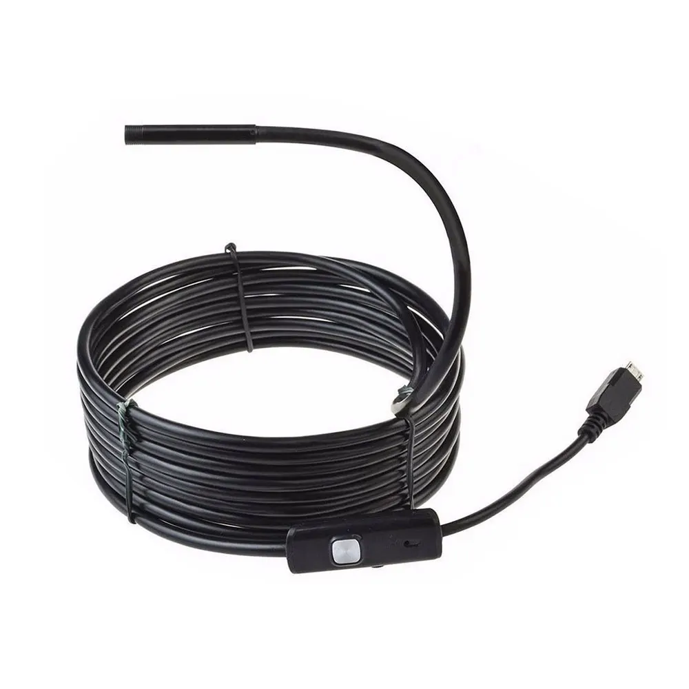 Durable with Side Audition 2MP 10m Inspection Camera Education Borescope Cable Endoscope Repair Surveillance Waterproof 6LED | Инструменты
