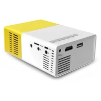 for yg300 pro led mini projector 19201080 pixels supports portable 1080p video player compatible media audio home usb p5d5