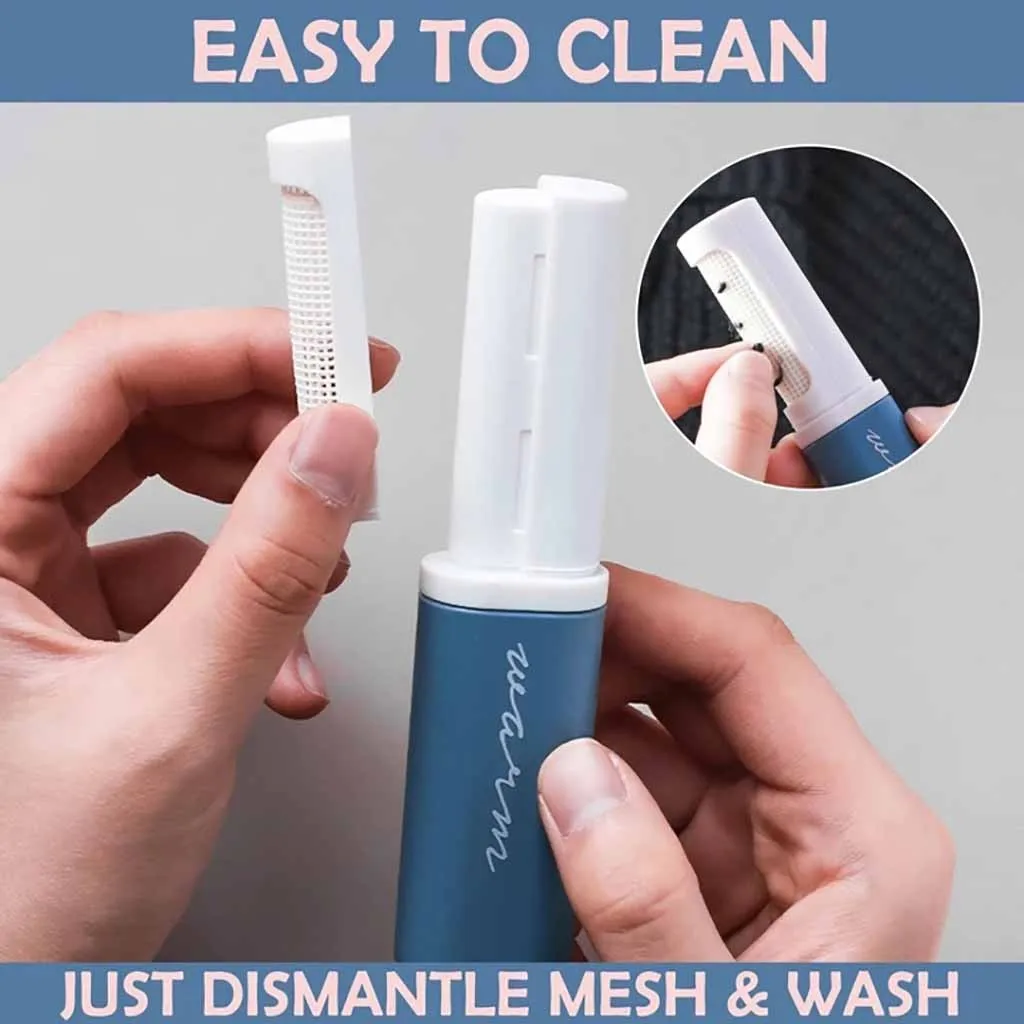 

Unhairing Roller Clothes Sweater Shaver Fluff Fuzz Fabrics Double-Sided Portable Lint Remover Magic Lint Remover