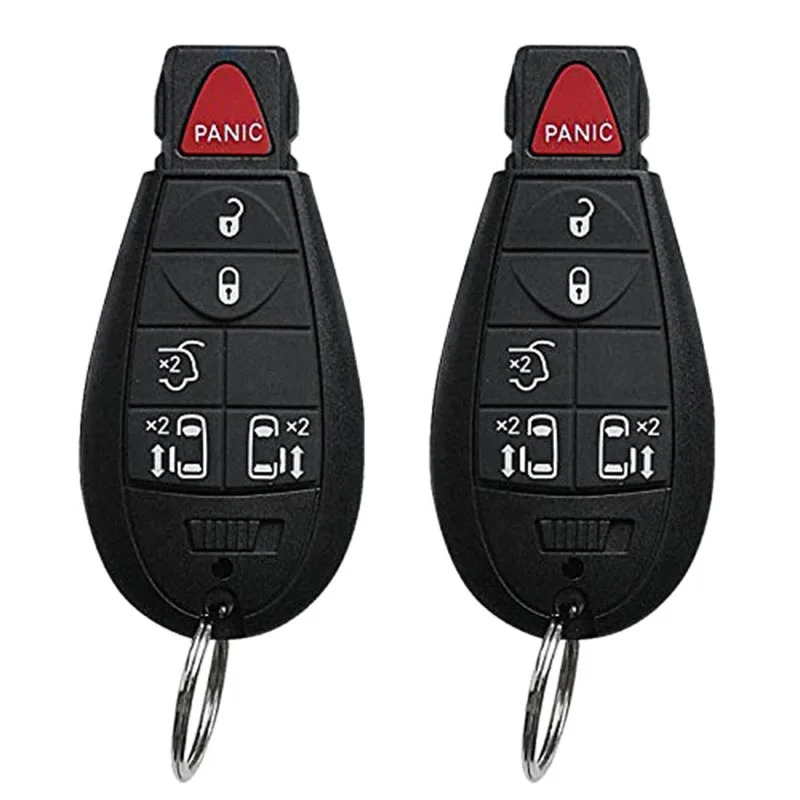Car Remotes 6 Button Key Fob Compatible for Chrysler Town Country 2008-2015 Dodge Grand Caravan 2008-2014 | Автомобили и