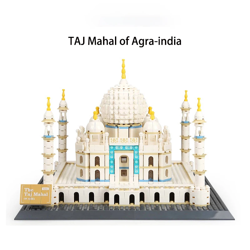 Наборы строительных мини-блоков городская архитектура лондонская башня Треви