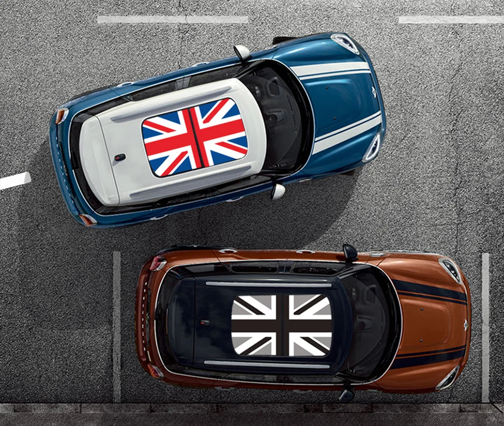 Стайлинга автомобилей наклейки на люк наклейки полосы украшения для Mini Cooper One S JCW R53 R55 R56 R61 F54 F60 земляк аксессуары
