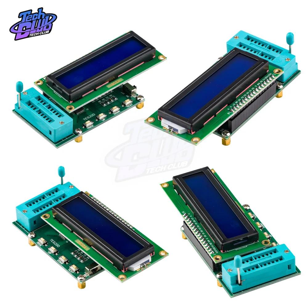 Цифровой Интегрированный тестер схем TES 200 серии 74 40 Ic IC логических ворот