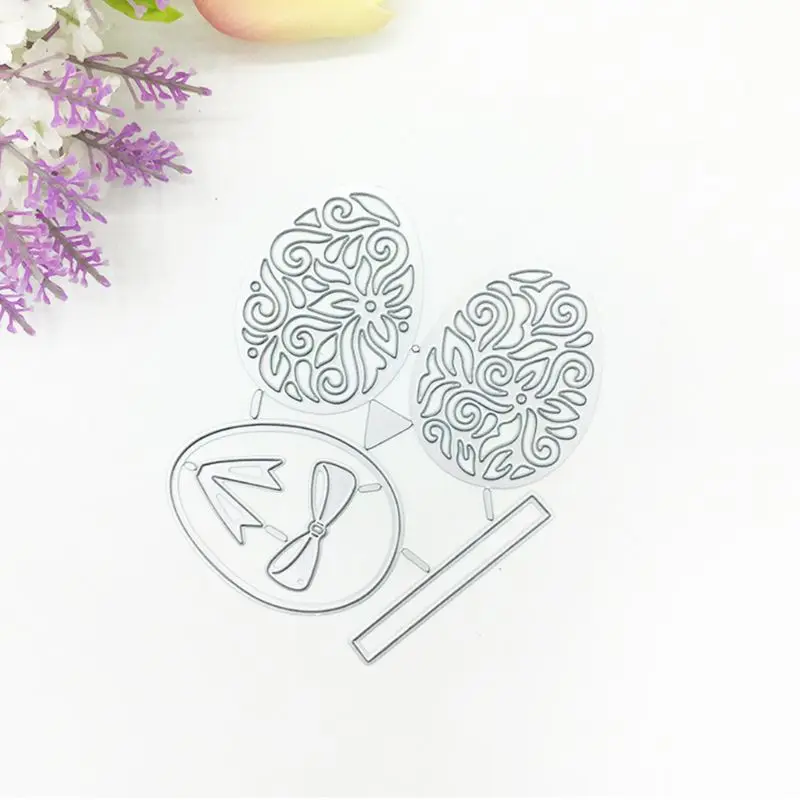 

Microcarving Easter Egg Metal Cutting Dies Stencil Scrapbooking DIY Album Stamp Paper Card Embossing Decor Craft