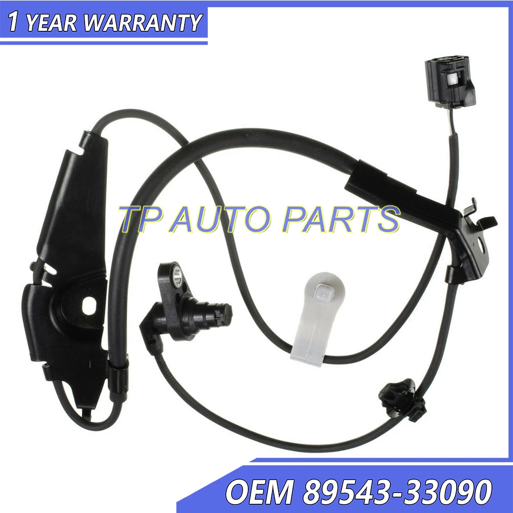 Передний левый датчик скорости колес ABS OEM 89543 33090 8954333090 совместим с Toyota|Датчик