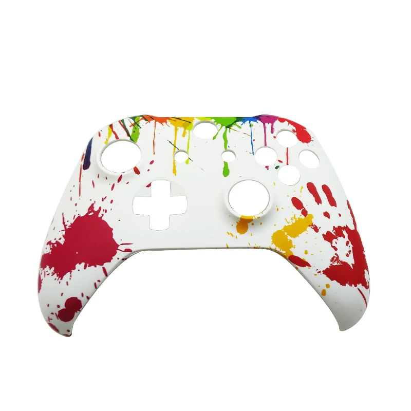 Чехол матовый белый для Microsoft Xbox One Сменный с кнопками беспроводных контроллеров