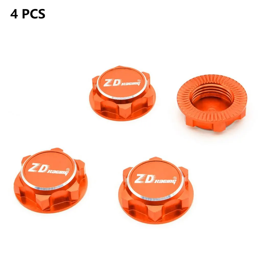

Exquisite And Durable Lightweight Aluminum 17mm Wheel Nuts Dustproof Anti-Skid Non-slip For 1/8 RC Car