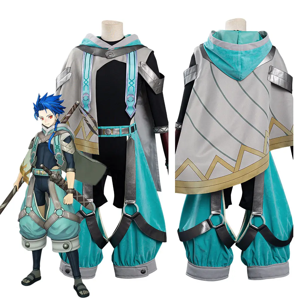 

Anime Fate/Grand Order Setanta Cosplay Costume Jumpsuit Outfits Halloween Carnival Suit Girl Boy Christmas Gift