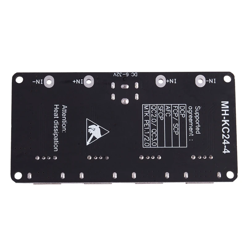 4 канальный Usb Qc3.0 Qc2.0 постоянного тока Dc понижающий преобразователь зарядки